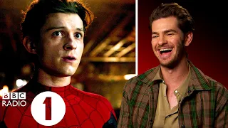 "Tom's a really bad liar!" 😂 Andrew Garfield on Spider-Man: No Way Home and hanging with Charlie Cox