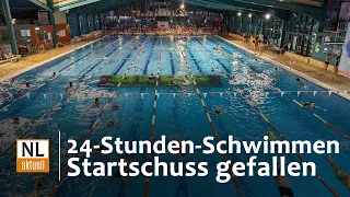 Cottbus | Startschuss für 24-Stunden-Schwimmen in der Lagune gefallen