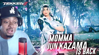 TEKKEN 8 – Jun Kazama Gameplay Trailer Reaction!