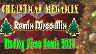 CHRISTMAS SONG MEDLEY NONSTOP DISCO 2021 -  DJMAR DISCO TRAXX