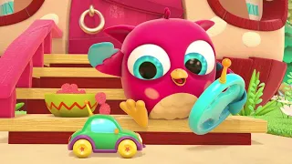 As melhores brincadeiras infantis com Hophop, a coruja! | Vídeo infantil | Desenho animado infantil