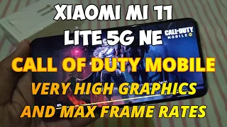 Call of Duty Mobile in Xiaomi Mi 11 Lite 5G NE (Hand Cam)