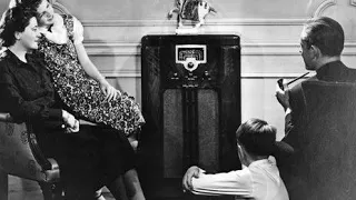 it's a cozy evening and you're listening to the radio in the early 1930s / an oldies playlist