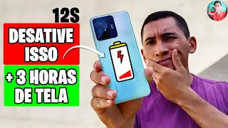 Desative o VILÂO da BATERIA do Redmi Note 12S   Antes que seja tarde