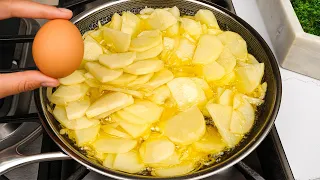 Ultimate Spanish omelette with ONLY 3 ingredients! Everyone will be amazed!