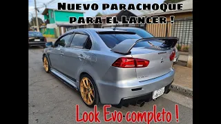 PARACHOQUE TRASERO EVO PARA EL LANCER R GT - Lancer De Claudio