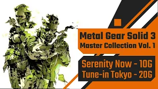 Metal Gear Solid 3: Master Collection - "Serenity Now " & "Tune-in Tokyo" Achievement Guide.