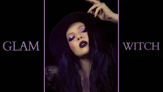 🔮GLAM WITCH Tutorial🔮 Cosmic Purple Eyeshadow Look