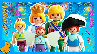 KARNEVAL CHAOS BEI FAMILIE VOGEL | Playmobil Film Deutsch