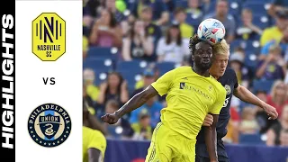 HIGHLIGHTS: Nashville SC vs. Philadelphia Union | July 03, 2021