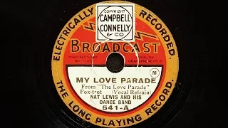 Nat Lewis and His Dance Band (Harry Bidgood)– My Love Parade