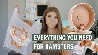 Everything you NEED for a Hamster