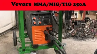 Testar Vevors MMA/MIG/TIG-svets