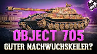 Object 705 - Guter Nachwuchskeiler? [World of Tanks - Gameplay - Deutsch]