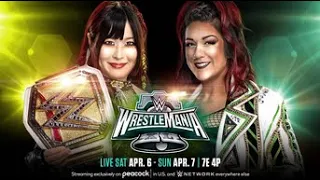 Bayley vs IYO SKY (c) for the WWE Women's Championship - WWE Wrestlemania XL