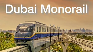 Dubai Monorail Ride | The view of Palm Jumeirah 4k July 2023 ​⁠@sanjupp080