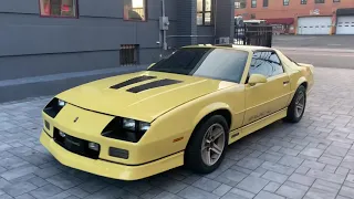 1987 Camaro Iroc-Z 5.7 TPI Yellow