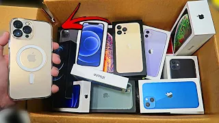 Found Working IPhone 13 Pro Max!! Apple Store Dumpster Diving JACKPOT!! OMG!! Gold IPhone 13 Pro Max