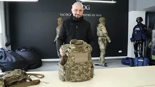 Бронекостюм та бронежилет ПЛАСТУН | The combat armor and body armor PLASTUN