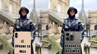 IPhone xs Max vs IPhone 13 Pro Max Camera test review￼