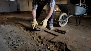 Rescuing The Convents 250 Year Old Floor