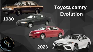 Toyota Camry Evolution From (1980 - 2023).