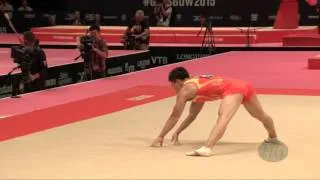 LIU Yang (CHN) - 2015 Artistic Worlds - Qualifications Floor Exercise