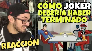 ¡LO ESTÁBAMOS ESPERANDO! 🤣 Cómo JOKER debería haber terminado | REACCIÓN