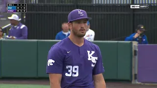 K-State Baseball | Postgame Highlights vs Kansas