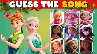 Guess Who's Singing 🎤🎶 | Disney Song | Elsa, Rapunzel, Mirabel, Snow White, Ariel, Asha Wish, Trolls