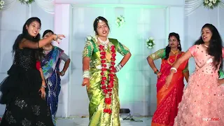 Suprise Bride Engagement Dance | Telugu Bride | Pranay + Jyothsna | Snapsync Photography