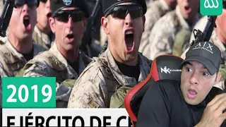 ( REACCIONO ) - Parada Militar 2019 | Desfile Escalón del Ejército de Chile con himnos a viva voz