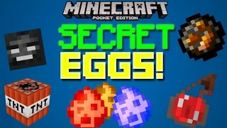 Secret Spawn Eggs! Fireballs, Knots, Skulls, Lightnings & more! MCPE 0.16.0 Commands! »NEW!«