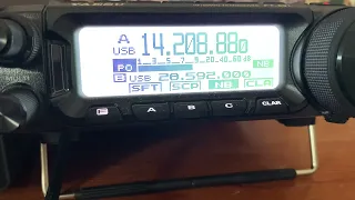 F4WBU calling radio amateur from Hungary at 20 meter / 14 Mhz 15/04/24