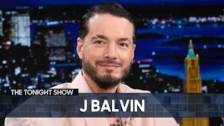 J Balvin Dishes on "Amigos" and Squeezes into His Iconic F1 Grand Prix Suit with Jimmy (Extended)