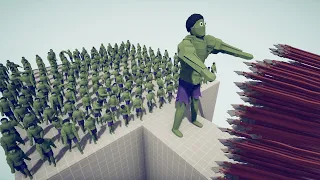 100x HULK + GIANT vs EVERY GOD | Totally Accurate Battle Simulator TABS