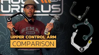 Upper Control Arm Comparison - @SPCAlignment  / @iconvehicledynamicstv  / Uniball