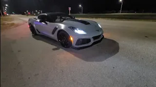 C7 ZR1 Headers Meth vs A91 Supra FBO E85 Nitrous