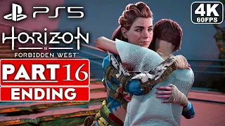 HORIZON FORBIDDEN WEST ENDING PS5 Gameplay Walkthrough Part 16 FULL GAME [4K 60FPS] - No Commentary