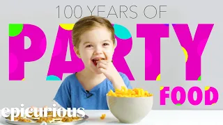 Kids Try 100 Years of Party Food