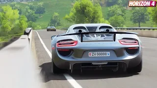 Forza Horizon 4 - Porsche 918 Spyder | Goliath Gameplay