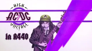 AC/DC - High Voltage (Full Album in A440)