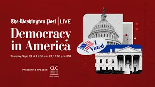 Leading scholars on state and future of American democracy (Full Stream 9/28)