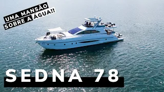 CONHEÇA O INTERIOR DE UM IATE DE LUXO BRASILEIRO - SEDNA 78 - Yacht Consulting