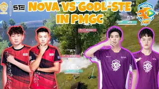 MOST INTENSE 😱😱 LAST CIRCLE FIGHT || NOVA v GODL STE v FF v HVVP  || PMGC D3M6 || PUBGM