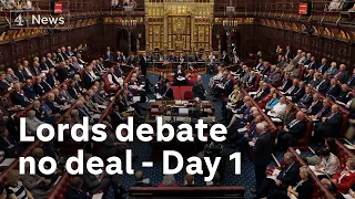 House of Lords debates no-deal Brexit LIVE