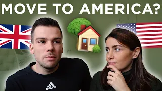 Why BRITS are too SCARED to move to AMERICA! 😱