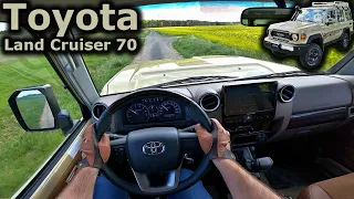 2024 Toyota Land Cruiser 70 (facelift) | POV test drive