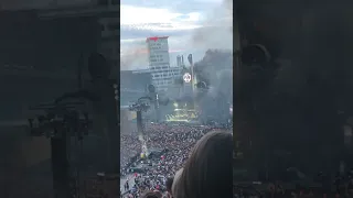 Rammstein opening + Armee der Tristen Ullevi Gothenburg 2022