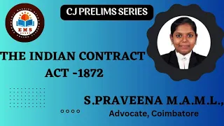 Civil Judge Exam prelims/INDIAN CONTRACT ACT/ Part 3/ Adv Praveena